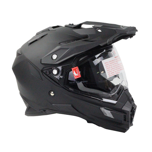 Oneal 2018 Sierra Dual Sport Full Face Helmet Matt Black Motocross Mx Dirt Bike